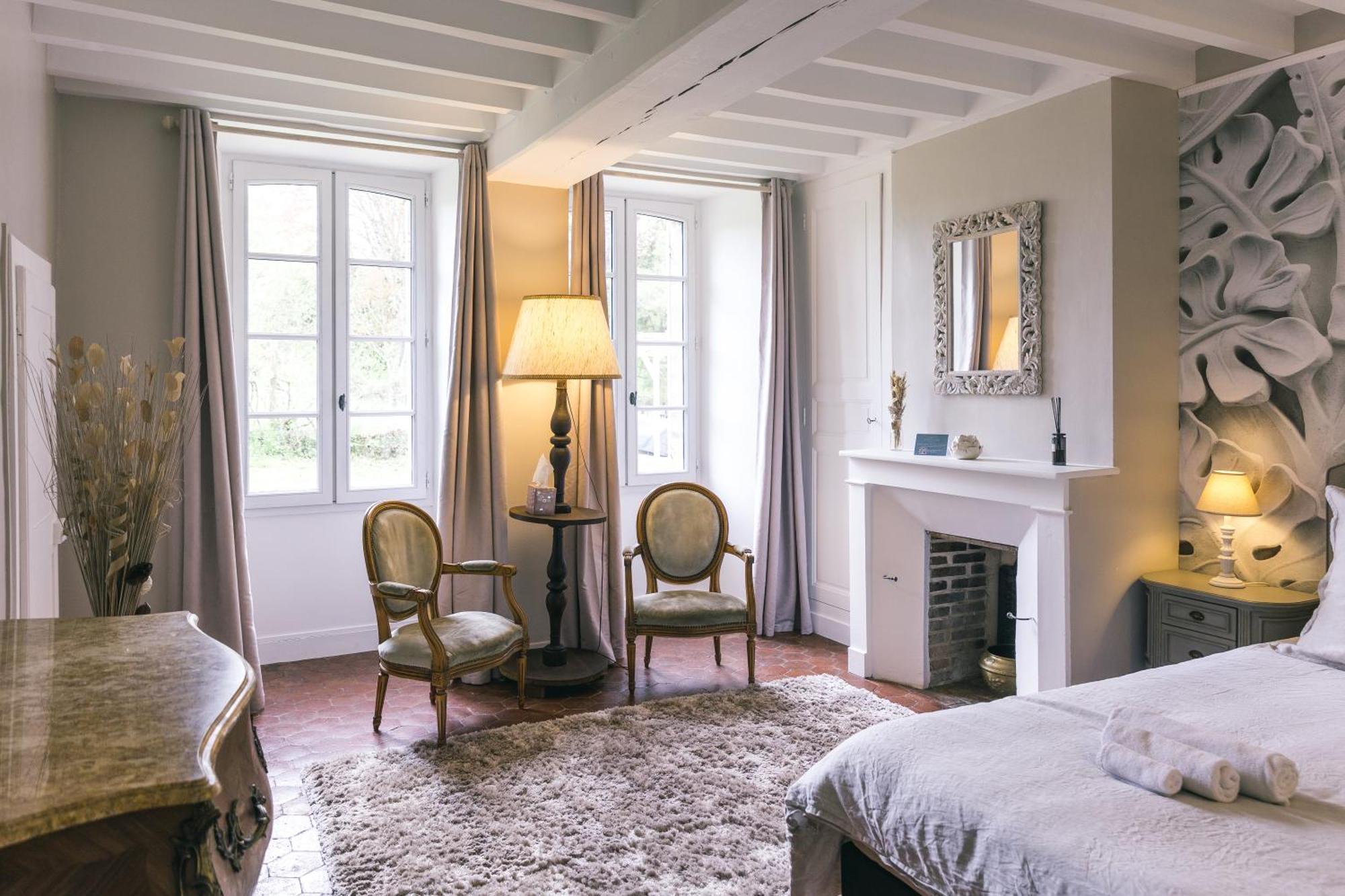 Maison D'Hotes Le Prieure Du Preux Sepeaux-Saint-Romain Bagian luar foto