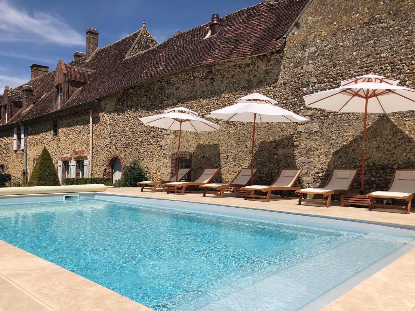 Maison D'Hotes Le Prieure Du Preux Sepeaux-Saint-Romain Bagian luar foto